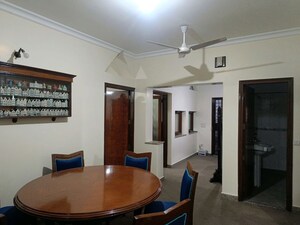 Dining area in 3.5 BHK Apartment at Vasant Kunj – for Rent