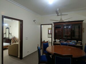 Dining area in 3.5 BHK Apartment at Vasant Kunj – for Rent