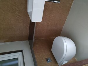 Attached Bathroom in 3 BHK Apartment at Nahar F Residences, Balewadi – for Rent