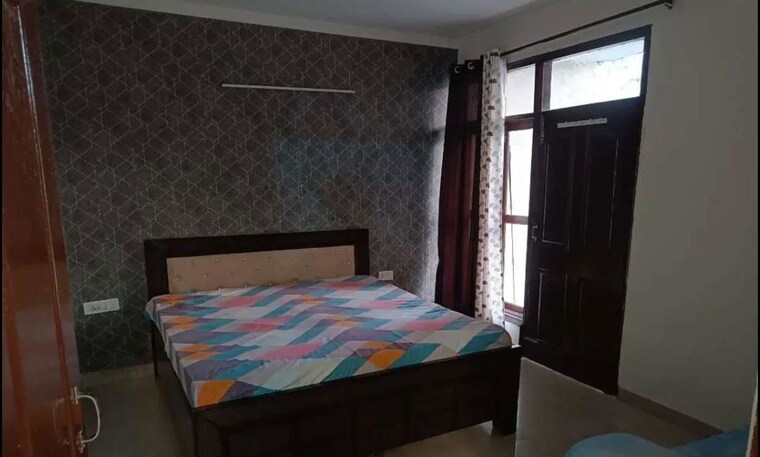 Bedroom, maya-garden-city 3 Bedroom 1300 Sq.Ft. Apartment In Lohgarh Zirakpur 10423931