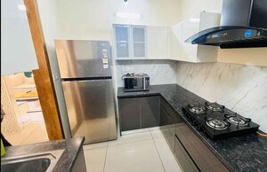 Kitchen in 3 BHK Apartment at Allwin El Spazia, Sanauli – for Rent