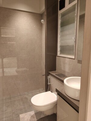 Bathroom in 3 BHK Apartment at Sahakar Excel Acropolis, Bandra East – for Sale