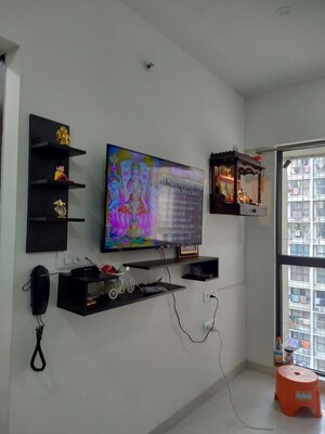 Furnished Amenities in 1 BHK Apartment at Lodha Crown Quality Homes, Majiwada – for Rent