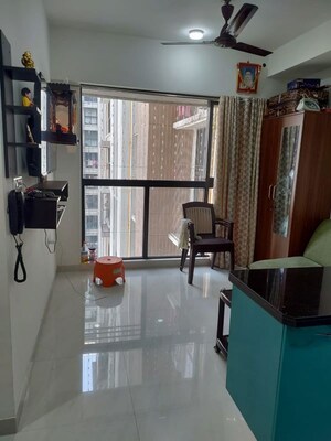 Kitchen in 1 BHK Apartment at Lodha Crown Quality Homes, Majiwada – for Rent