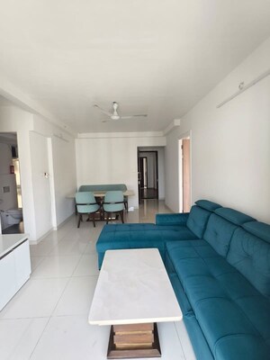 Kitchen in 3 BHK Apartment at Godrej Emerald, Ghodbunder Road – for Rent