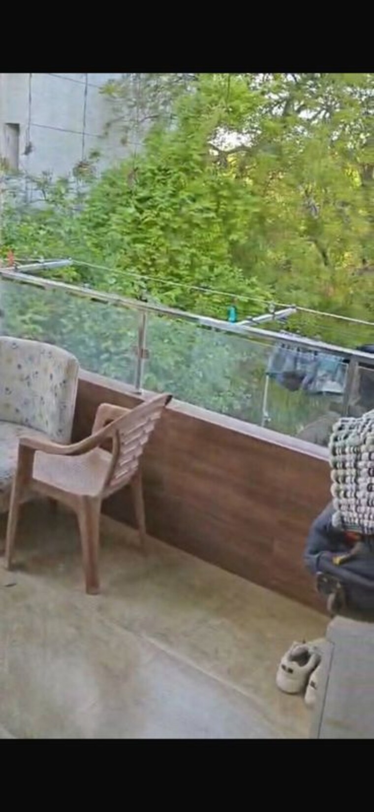 Balcony, ip extension 2 Bedroom 1050 Sq.Ft. Apartment In Ip Extension Delhi 10423961