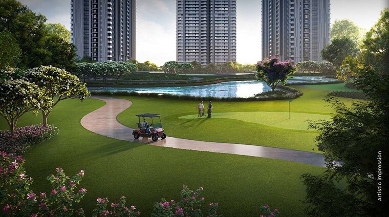 Garden, m3m-golf-hills 3 Bedroom 1902 Sq.Ft. Apartment In Sector 79 Gurgaon 10424057
