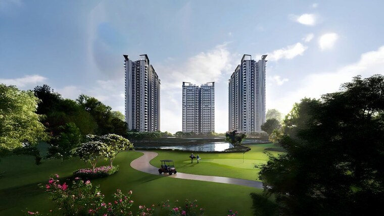 Exterior View, m3m-golf-hills 3 Bedroom 1902 Sq.Ft. Apartment In Sector 79 Gurgaon 10424057