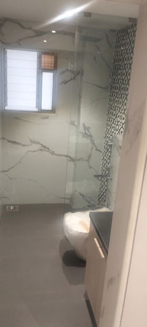 Bathroom in 3 BHK Apartment at Akruti Kalaya Tower, Prabhadevi – for Sale