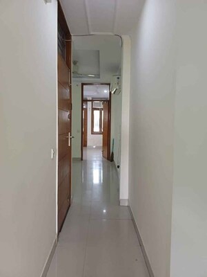 Building Lobby in 3 BHK Builder Floor at Panchsheel Extension – for Rent