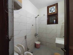 Bathroom in 3 BHK Builder Floor at Panchsheel Extension – for Rent
