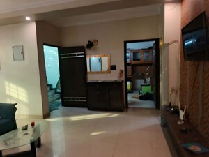 Living Room in 3 BHK Builder Floor at Orchid Island, Sector 51 – for Rent