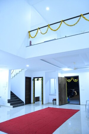 Hall in 4 BHK Villa at Hallmark County, Osman Nagar – for Rent