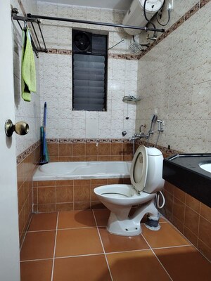 Bathroom in 2 BHK Apartment at Kumar Prasanna, Wanowrie – for Rent