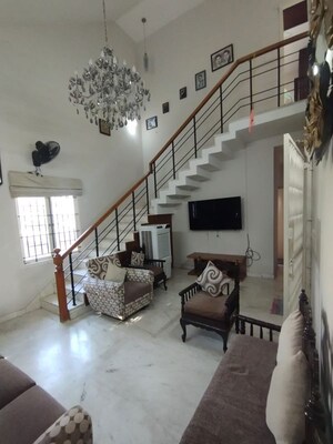 Staircase in 3 BHK Apartment at Cooke Town – for Rent