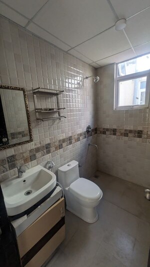Bathroom in 3 BHK Apartment at Signature Global Park, Sohna Sector 36 – for Rent