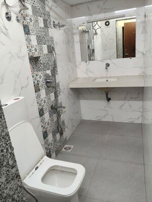 Bathroom in 3 BHK Apartment at  Army Welfare CHS, Nerul – for Sale