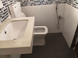 Bathroom in 3 BHK Apartment at  Army Welfare CHS, Nerul – for Rent