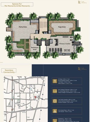 Master Plan in 2 BHK Apartment at Lekh Residency, Borivali West – for Sale