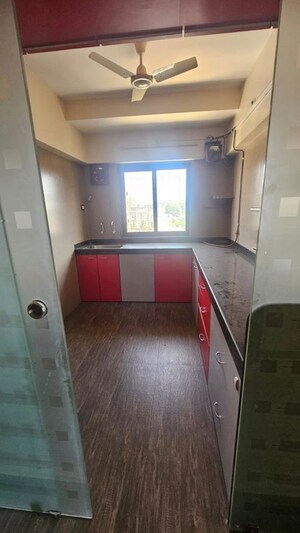 Kitchen in 1.5 BHK Apartment at Juhu Green Apartment, Juhu – for Rent