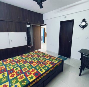 Bedroom in 2 BHK Apartment at Candeur Landmark, Varthur – for Rent