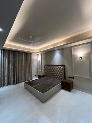 Living Room in 4 BHK Builder Floor at Sushant Lok I – for Rent