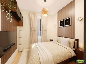 Bedroom in 2.5 BHK Apartment at Prestige Pine Wood, Koramangala – for Rent