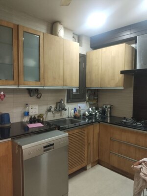 Kitchen in 3 BHK Builder Floor at Sarita Vihar – for Sale