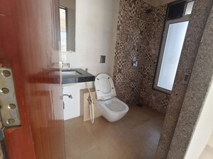 Bathroom in 2 BHK Apartment at Dhoot Sky Residency New Sonali CHSL, Malad West – for Rent