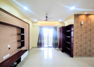 Living Room in 3 BHK Apartment at Goyal and Co Orchid Whitefield, Whitefield – for Rent