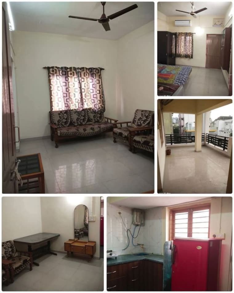 Living Room, paldi 1 Bedroom 150 Sq.Ft. Apartment In Paldi Ahmedabad 10424692