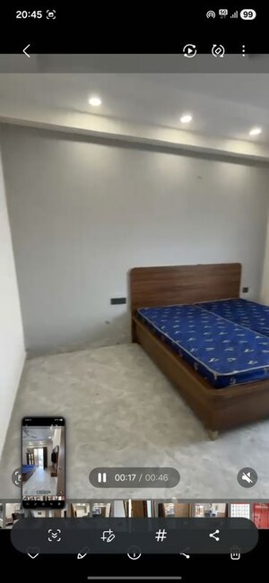 Bedroom in 1 BHK Builder Floor at Sector 40 – for Rent