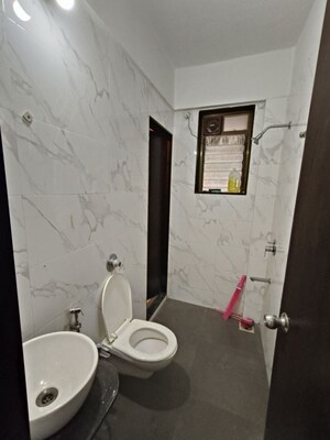 Bathroom in 2.5 BHK Apartment at Velocity Hill Spring, Ghodbunder Road – for Rent