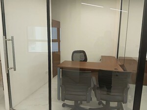 Bathroom in  Office Space at Vipul Business Park, Sector 48 – for Rent