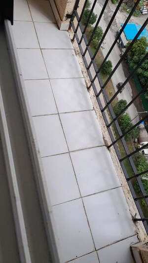 Balcony in 2 BHK Apartment at Dosti Group Landmark, Balkum Pada – for Rent