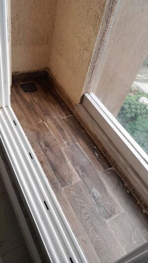 Balcony in 2 BHK Apartment at Dosti Group Landmark, Balkum Pada – for Rent