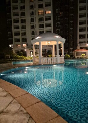 Swimming Pool in 3.5 BHK Apartment at Sobha Windsor, Whitefield – for Rent