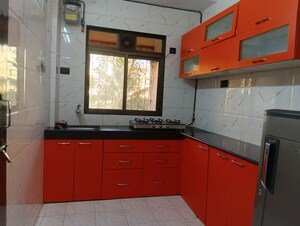 Kitchen in 2 BHK Apartment at HDIL Dheeraj Kiran, Malad West – for Rent