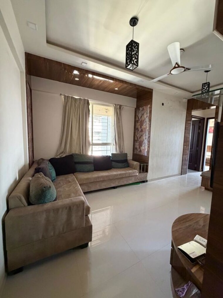 Living Room, nyati-evita 2 Bedroom 1100 Sq.Ft. Apartment In Dhanori Pune 10424804