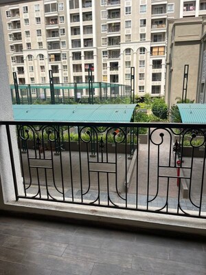 Balcony in 3 BHK Apartment at Nyati Era, Dhanori – for Rent