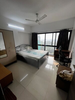 Living Room in 3 BHK Apartment at Kanakia Rainforest, Andheri East – for Rent