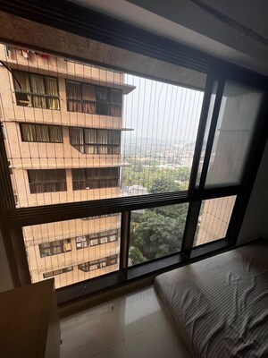 Balcony in 3 BHK Apartment at Kanakia Rainforest, Andheri East – for Rent