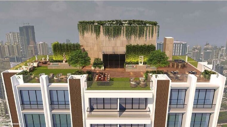 Exterior View, techno-aakasa 4 Bedroom 1598 Sq.Ft. Apartment In Worli Mumbai 10424892