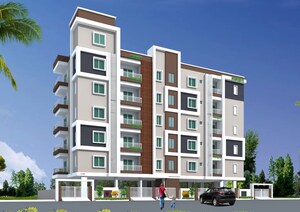 3 BHK Apartment – Exterior View View at Ameenpur - for Sale