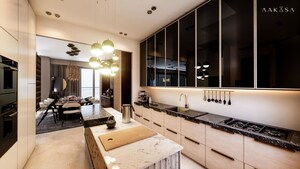 Kitchen in 5 BHK Apartment at Techno Aakasa, Worli – for Sale