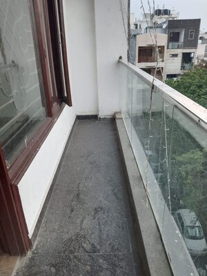 Balcony in 2 BHK Builder Floor at Malviya Nagar – for Rent