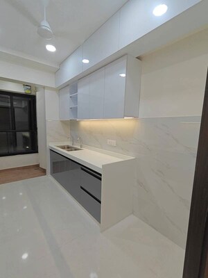 Kitchen in 3 BHK Apartment at Kalpataru Magnus, Bandra East – for Rent