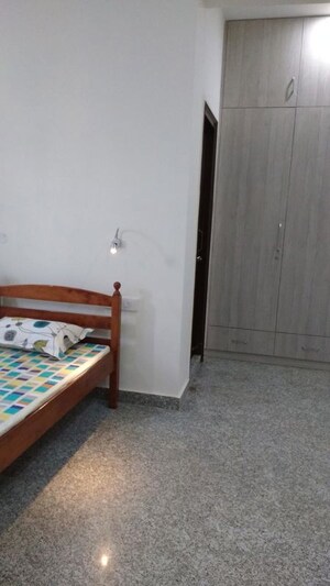 Bedroom in 3.5 BHK Apartment at Unitech Harmony, Sector 50 – for Rent