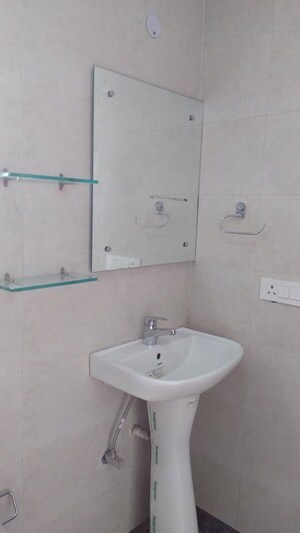 Bathroom in 3.5 BHK Apartment at Unitech Harmony, Sector 50 – for Rent