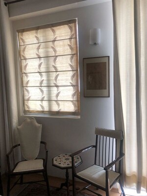 Staircase in 3.5 BHK Apartment at Unitech Harmony, Sector 50 – for Rent